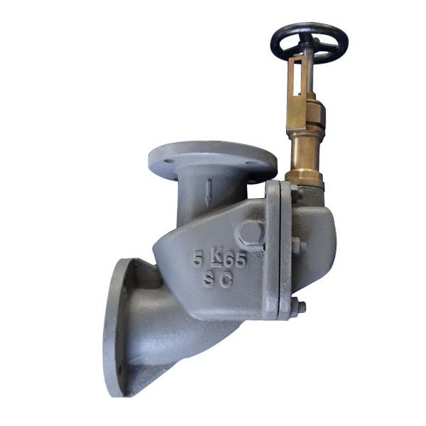 JIS F3060 65A  Cast Steel Angle Storm Valves